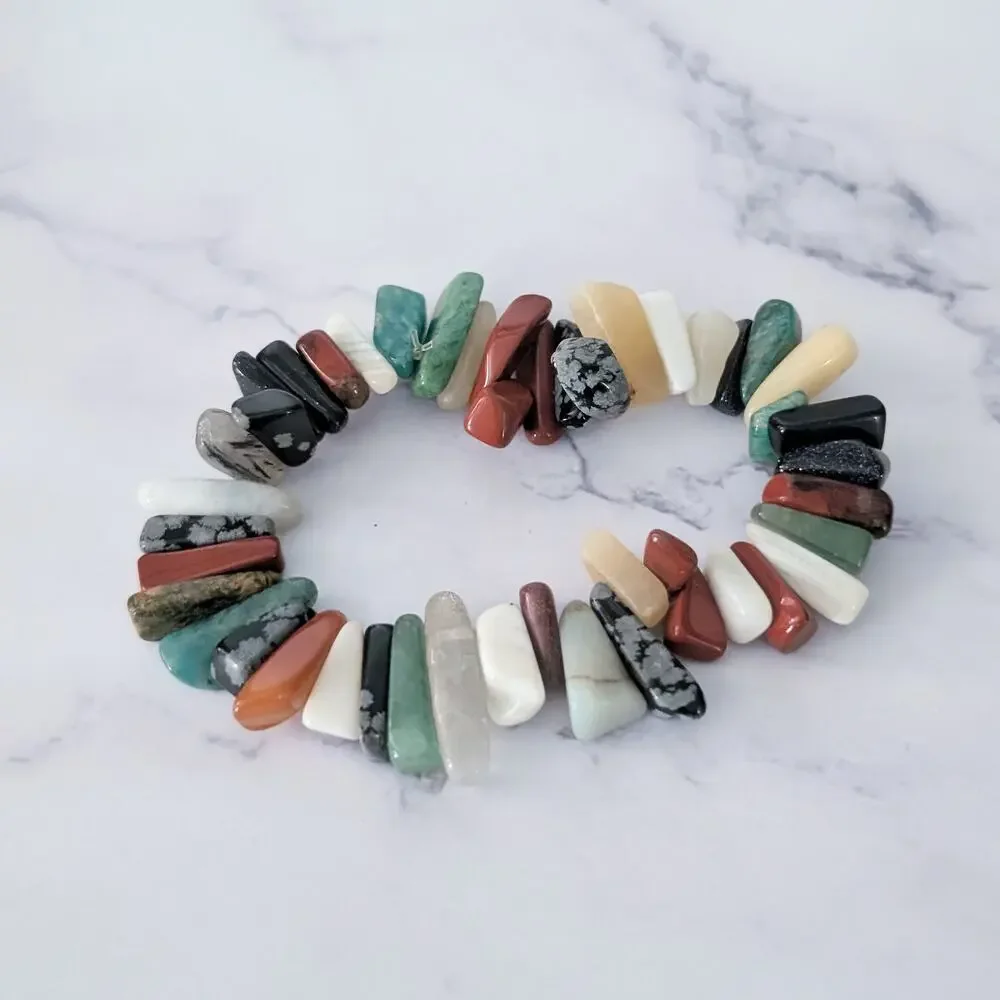 Vintage Bracelet - Multi Tone - Chunky
